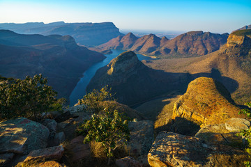 three rondavels and blyde river canyon at sunset, south africa 25