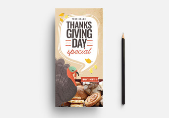 Thanksgiving Flyer Template