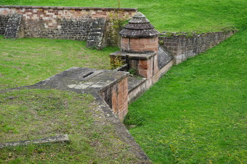Blick auf die alte Festungsanlage von Wissembourg