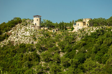 Ehemalige Mühlen bei Spartilas auf Korfu