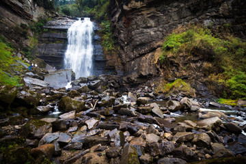 Paisaje Colombia Cascada