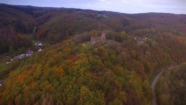 Burgruine Windeck &Uuml;berflug NRW
