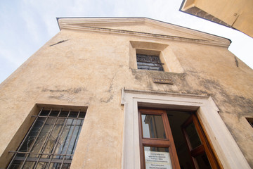 Church in Sirmione Garda lake Italy