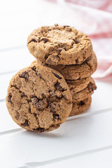 Sweet chocolate cookies.