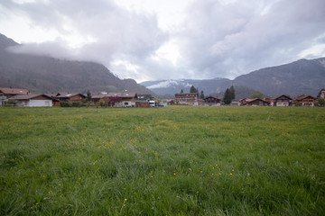 Fototapeta na wymiar Landscape Junfrau region Berner Oberland Switzerland