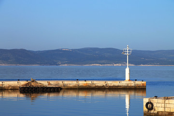 Small solar lighthouse
