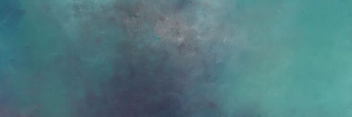 old color brushed vintage texture with teal blue, cadet blue and dark slate gray colors. distressed old textured background with space for text or image