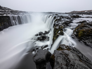 Selfoss Waterfall in Iceland