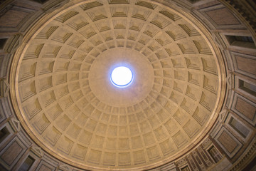 Obraz premium Pantheon interior in Rome on February 5, 2017 Italy