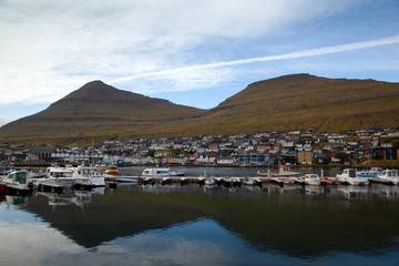 Fototapeta na wymiar Klaksvik, Faroe Islands