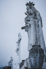 estatuas del cementerio