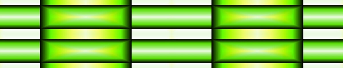 Obraz premium Digital art, abstract panoramic 3D objects, Germany