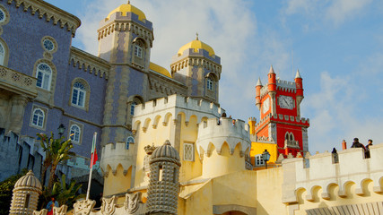 Obraz premium Amazing Palace of Pena in Portugal - travel photography