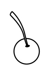 happy merry christmas berry decoration