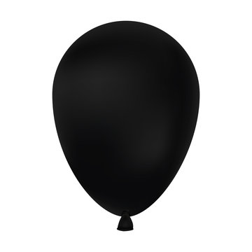 Balloon Helium Floating Silhouette Decorative Icon