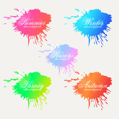 Ink blots Seasons