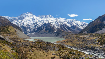 Fototapeta na wymiar Mount Cook, New Zealand