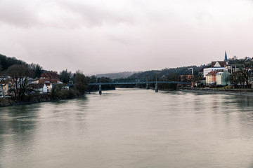 A view of the surrounding area of Passau