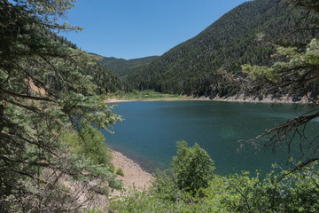 Cabresto lake in New Mexico.