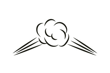 expresion cloud pop art style