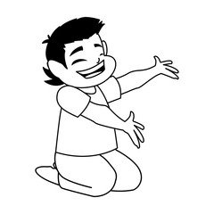 boy cartoon vector design