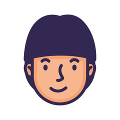 head man face avatar character