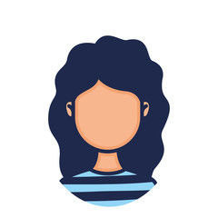head woman face avatar character