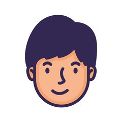head man face avatar character