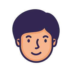 head man face avatar character