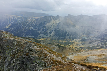 Panorama near Musala peak, Rila mountain, Bulgaria