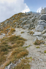 Panorama near Musala peak, Rila mountain, Bulgaria