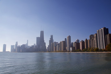 Fototapeta premium Oak Street Beach Panorama