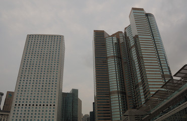 The urban landscape of Hong Kong