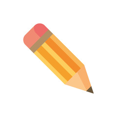 writing pencil school and education icon
