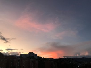 atardecer