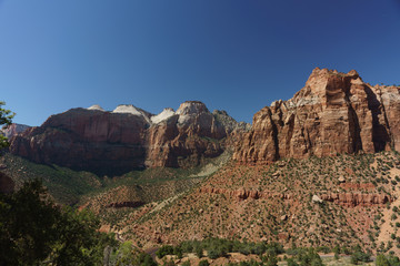 Fototapeta premium ザイオン 国立公園 風景 ユタ州