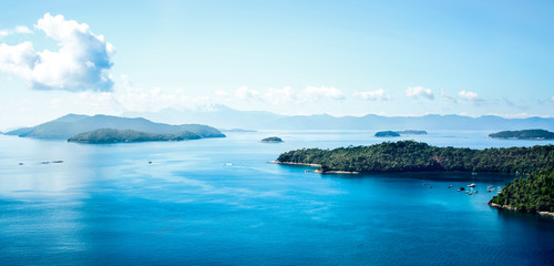 Sea and blue sky