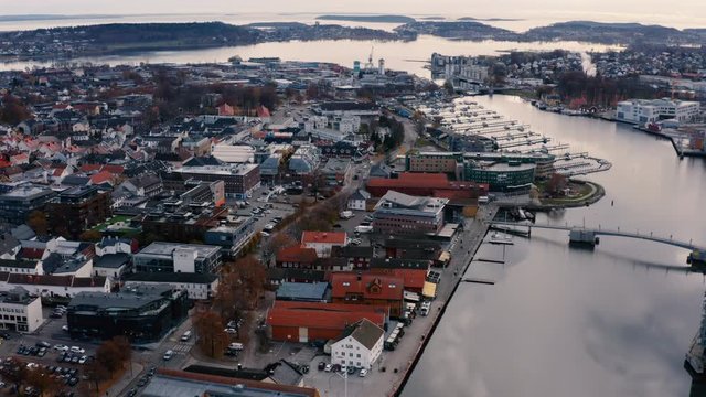 The Norwegian city of Tonsberg