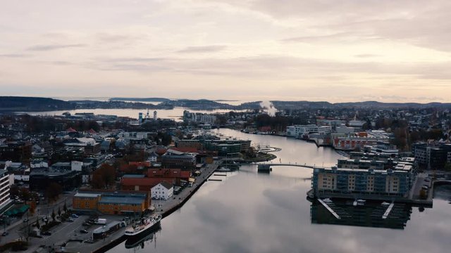 The Norwegian city of Tonsberg