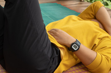 girl who is sleeping comfortably