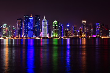 Fototapeta na wymiar Doha city