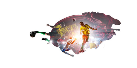 World loved game. Mixed media