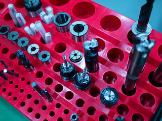 tools and drills for metal parts