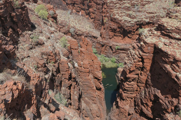 Landscape of Pilbara region in Western Australia