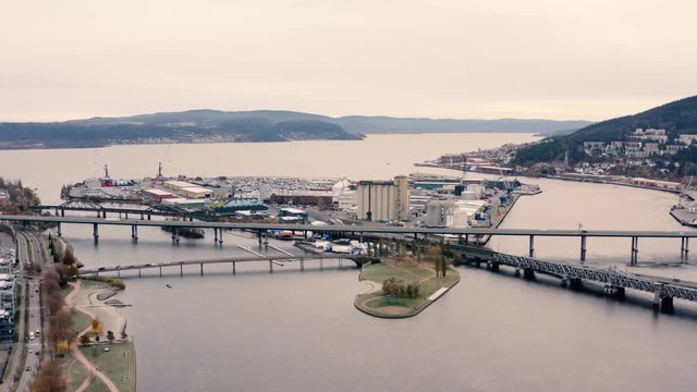 The Norwegian city of Drammen