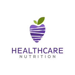 Avocado fruit healthcare logo design, food drink juice, with green leaf , organic product. diet healthy vegetarian.