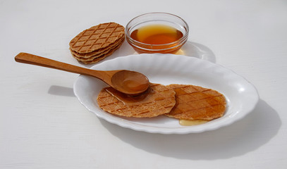 caramel stroopwafel