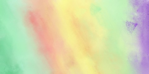 abstract diffuse texture painting with pale golden rod, medium purple and pastel blue color and space for text. can be used for business or presentation background