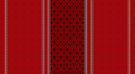 red background with geometrical  
