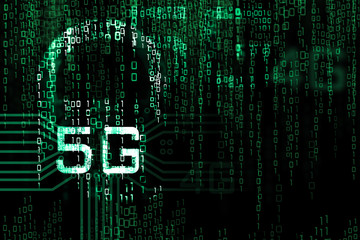 Abstract business science or technology background